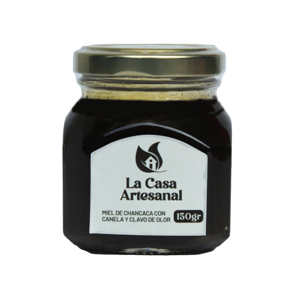 MIEL DE CHANCACA CON CANELA Y CLAVO DE OLOR 150G LA CASA ARTESANAL
