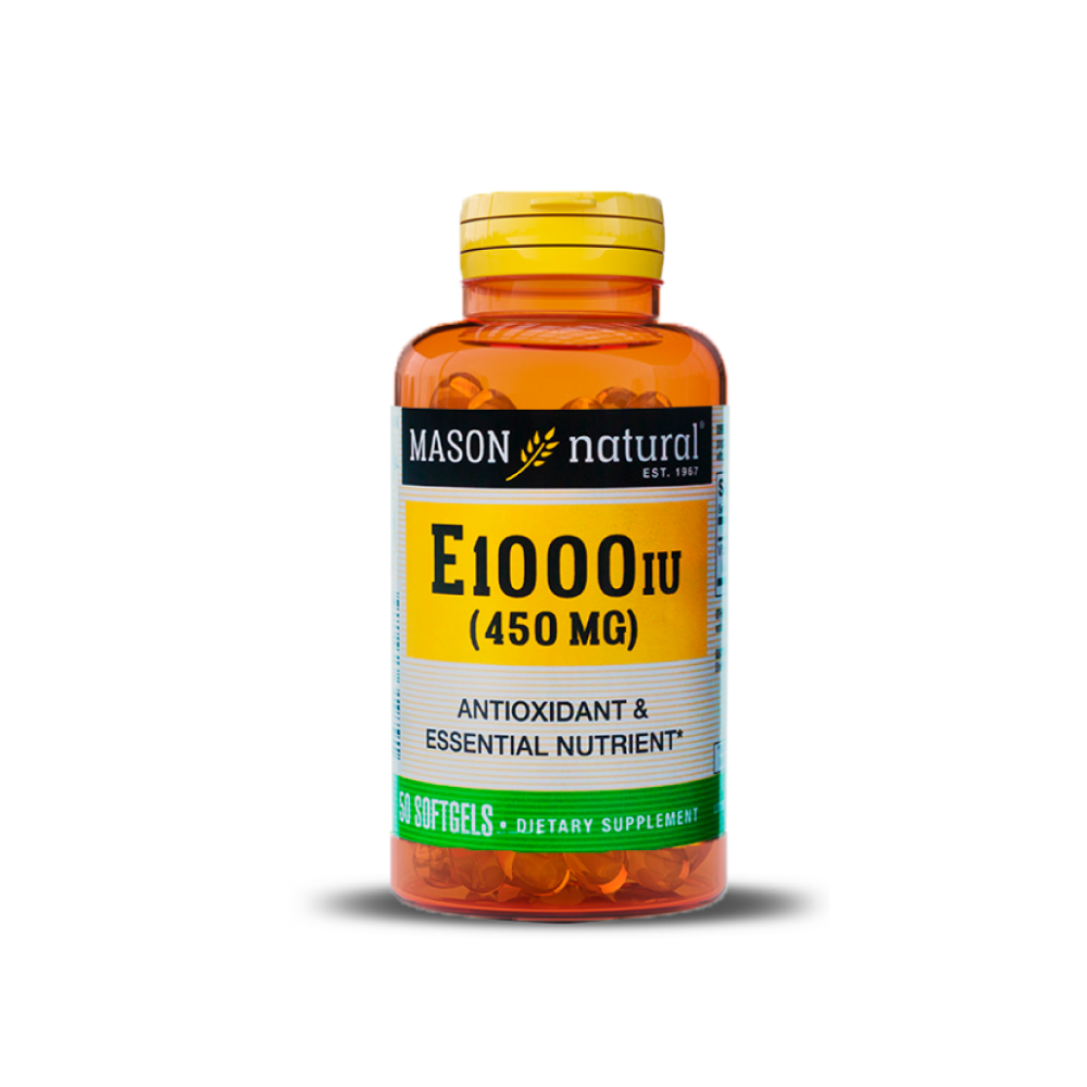 E 1000 IU (450 MG) 50 CAP MASON NATURAL