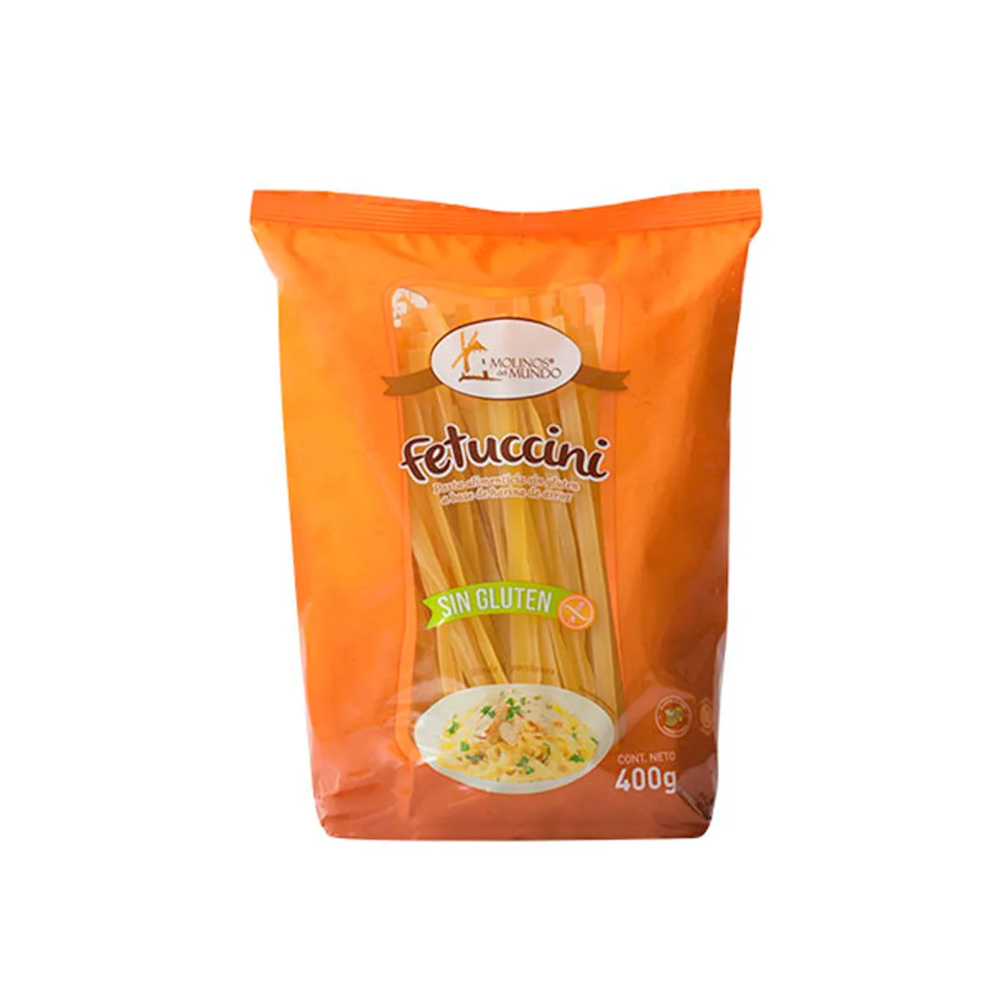 PASTA FETUCCINI 400 GR MOLINOS DEL MUNDO