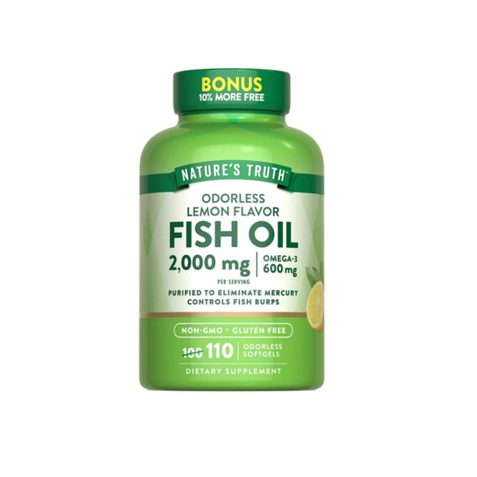 FISH OIL 2000MG 60 SOFTGEL NATURES TRUTH