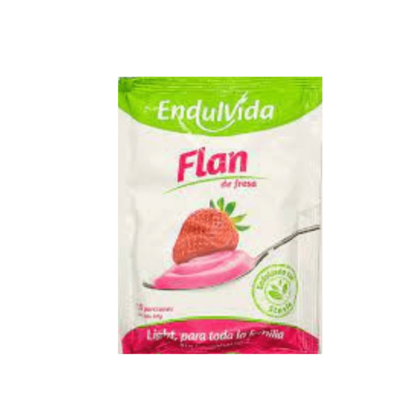 FLAN DE FRESA - ENDULVIDA 80G