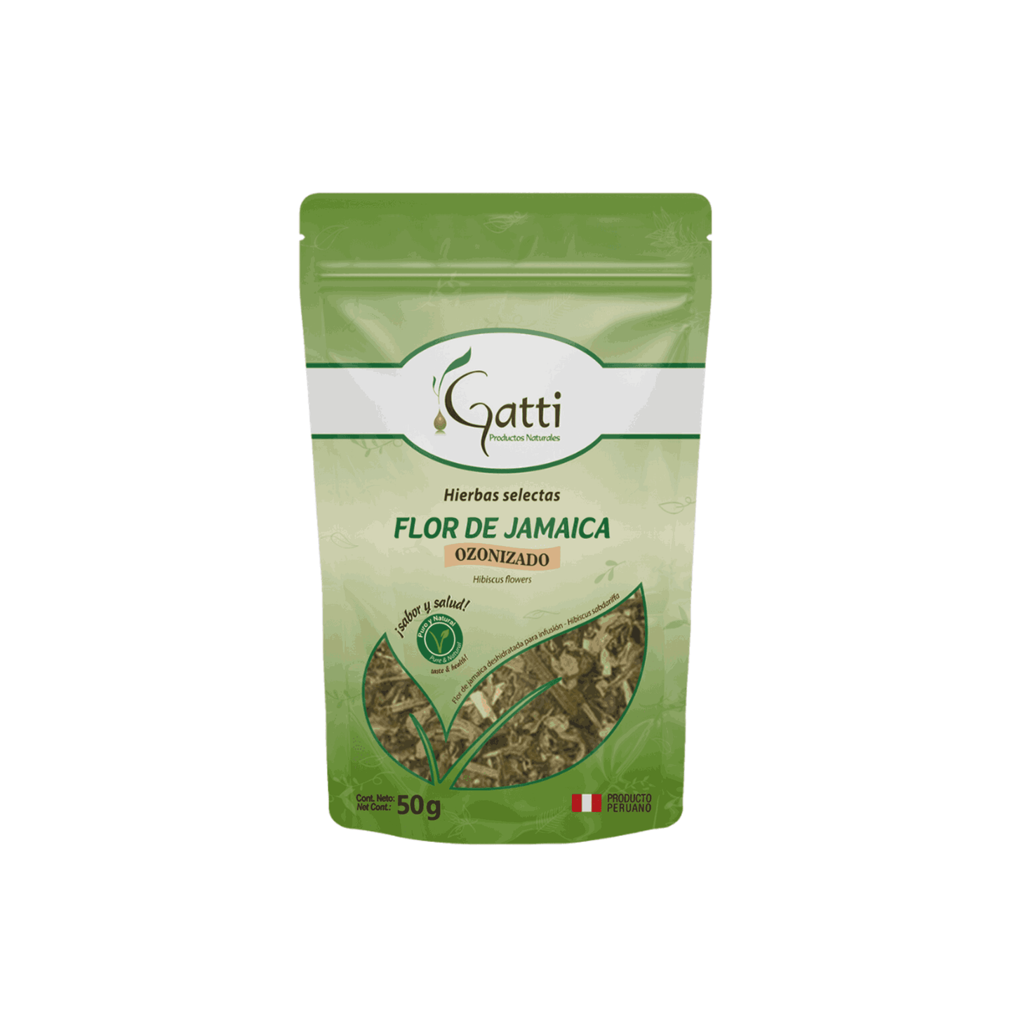 FLOR DE JAMICA OZONIZADO - GATTI 50G