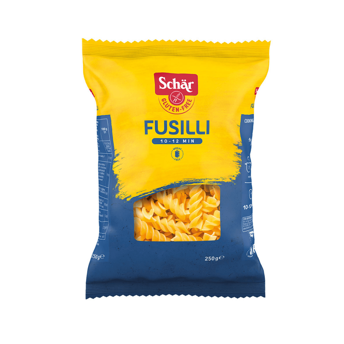 FUSILLI GLUTEN FREE 250 GR - SCHAR