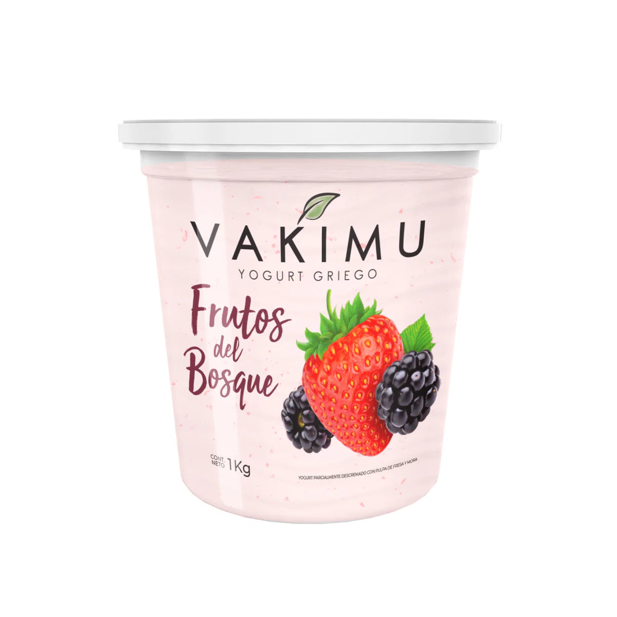 YOGURT GRIEGO FRUTOS DEL BOSQUE - VAKIMU 1KG