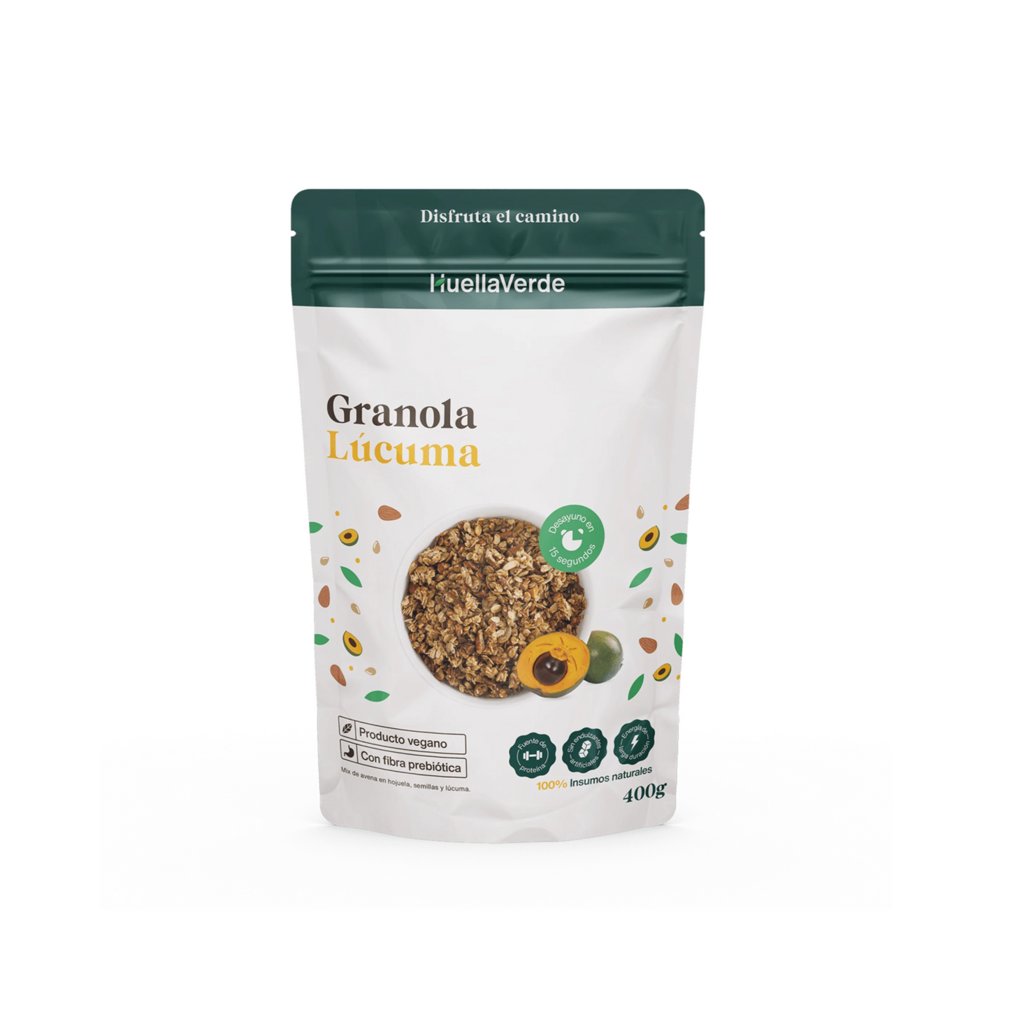 GRANOLA LUCUMA - HUELLA VERDE 400GR
