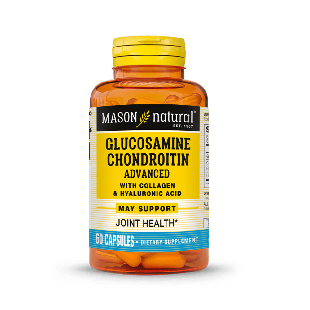 GLUCOSAMINA CONDROITINA ÁCIDO HIALURÓNICO COLÁGENO MASON NATURAL