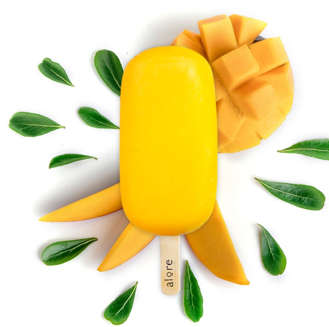 HELADO PALETA DE MANGO ALORE SIN ZUCAR AÑADIDA
