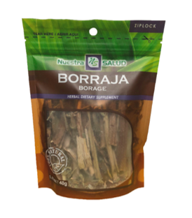 BORRAJA EN HOJAS 40GR - NUESTRA SALUD