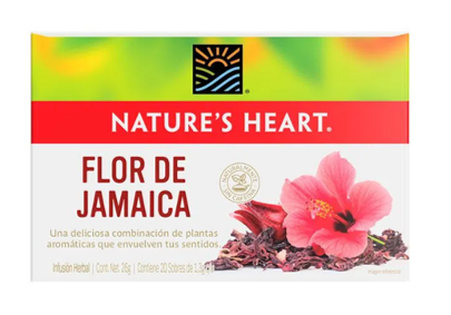INFUSION FLOR DE JAMAICA 20 UND - NATURES HEART