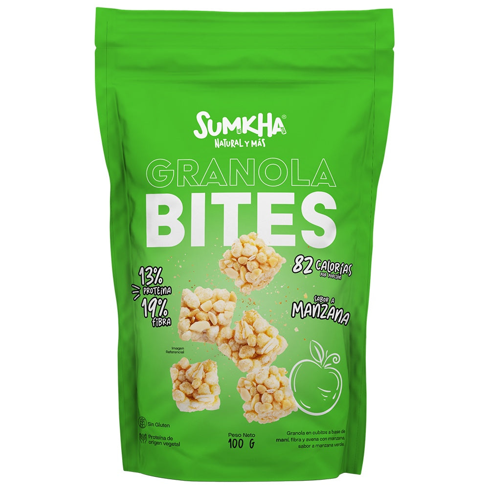 GRANOLA BITES MANZANA 100G SUMKHA