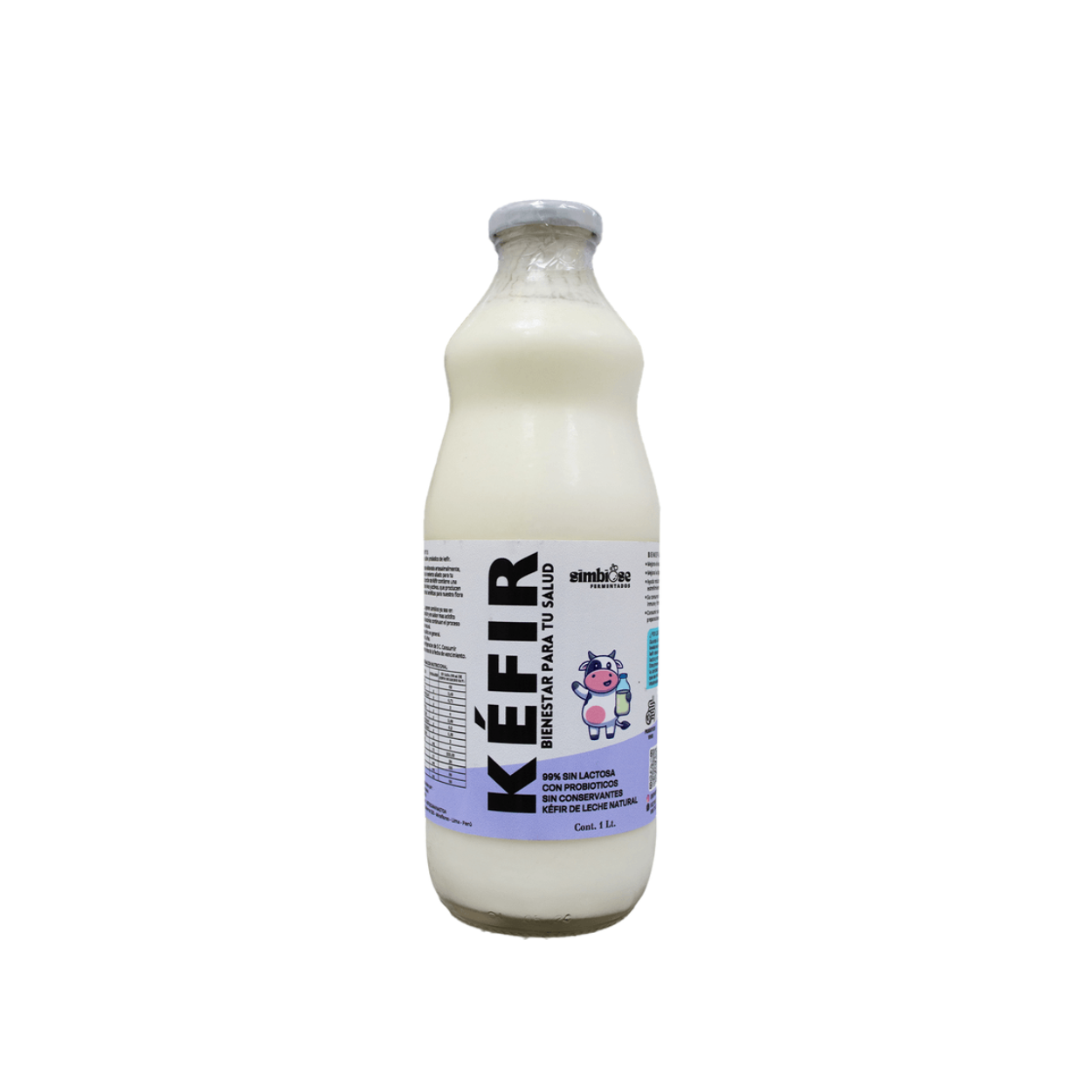 KEFIR DE LECHE NATURAL 500 ML - SIMBIOSE