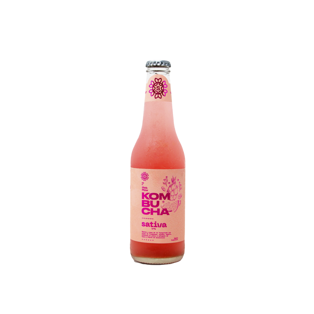 KOMBUCHA PINK FLOW 269 ML - SATIVA