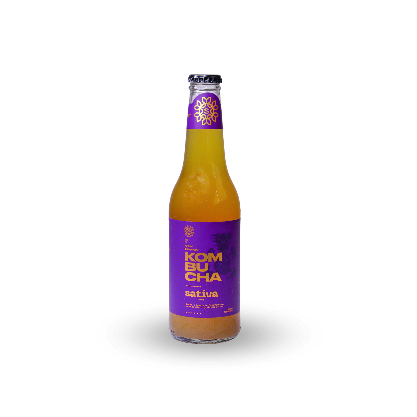 KOMBUCHA VITAL ENERGY - SATIVA 355 ML