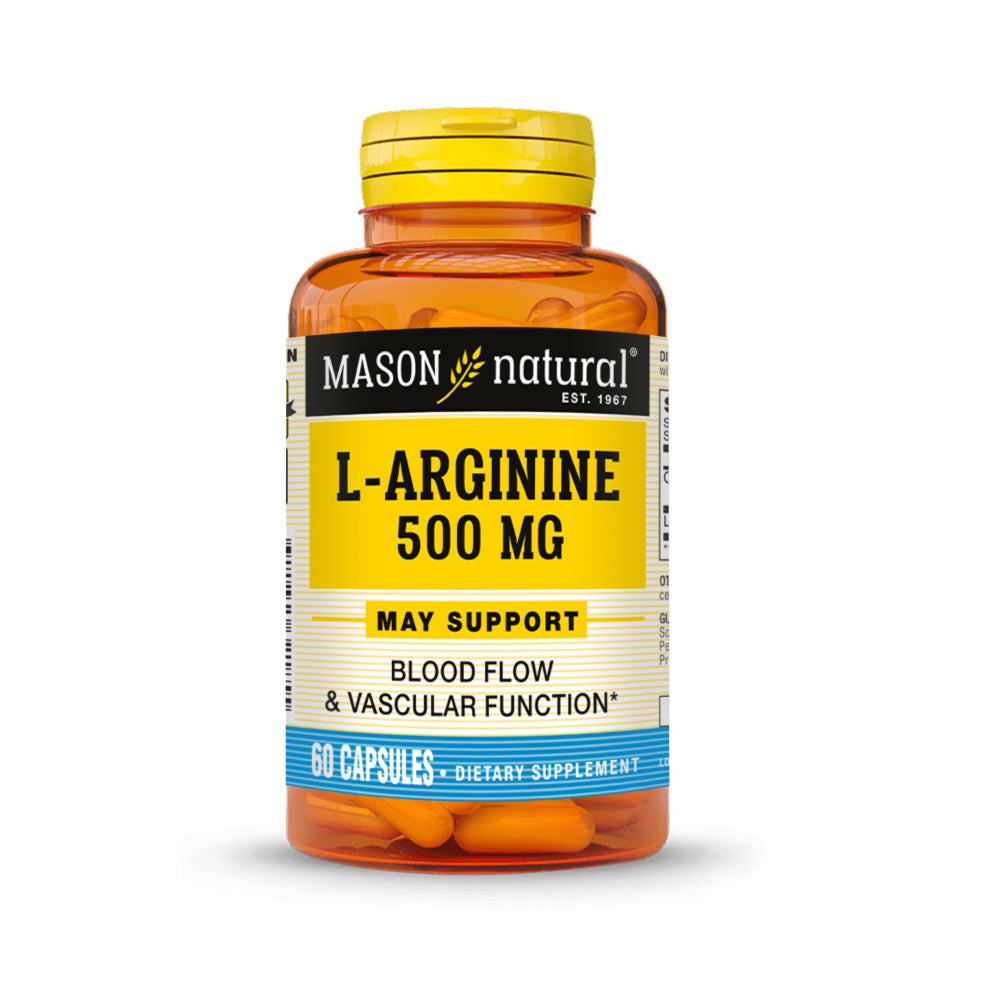 L-ARGININA 500 MG MASON NATURAL