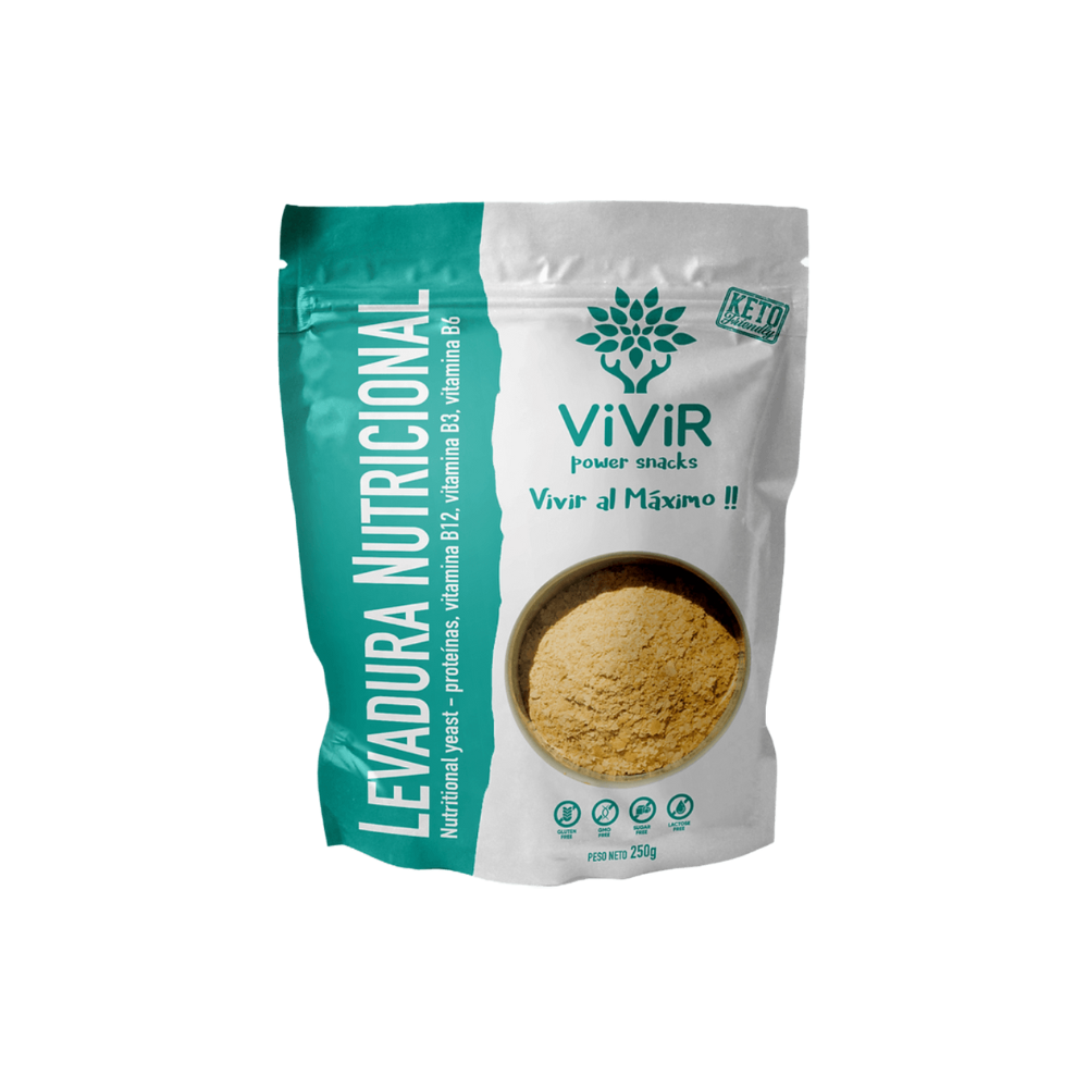 LEVADURA NUTRICIONAL EN POLVO 250 GR - VIVIR