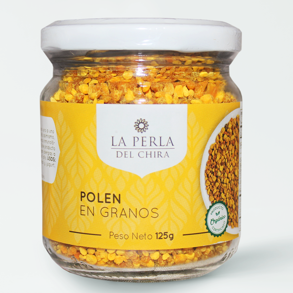POLEN EN GRANOS ORGANICOS 125GR LA PERLA DEL CHIRA