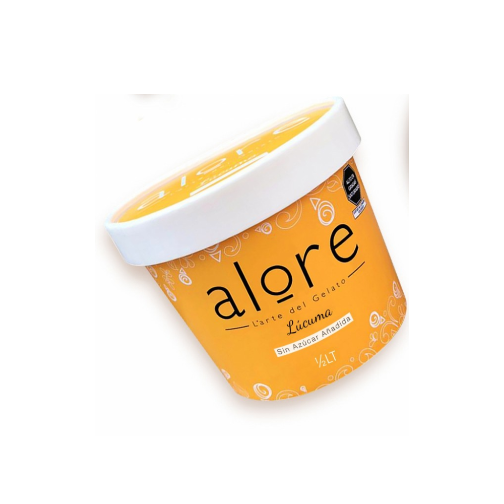 HELADO DE LUCUMA 1/2 L SIN AZUCAR - ALORE