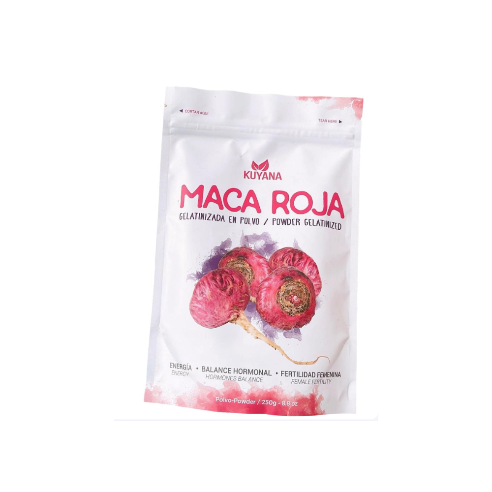MACA ROJA GELATINIZADA KUYANA