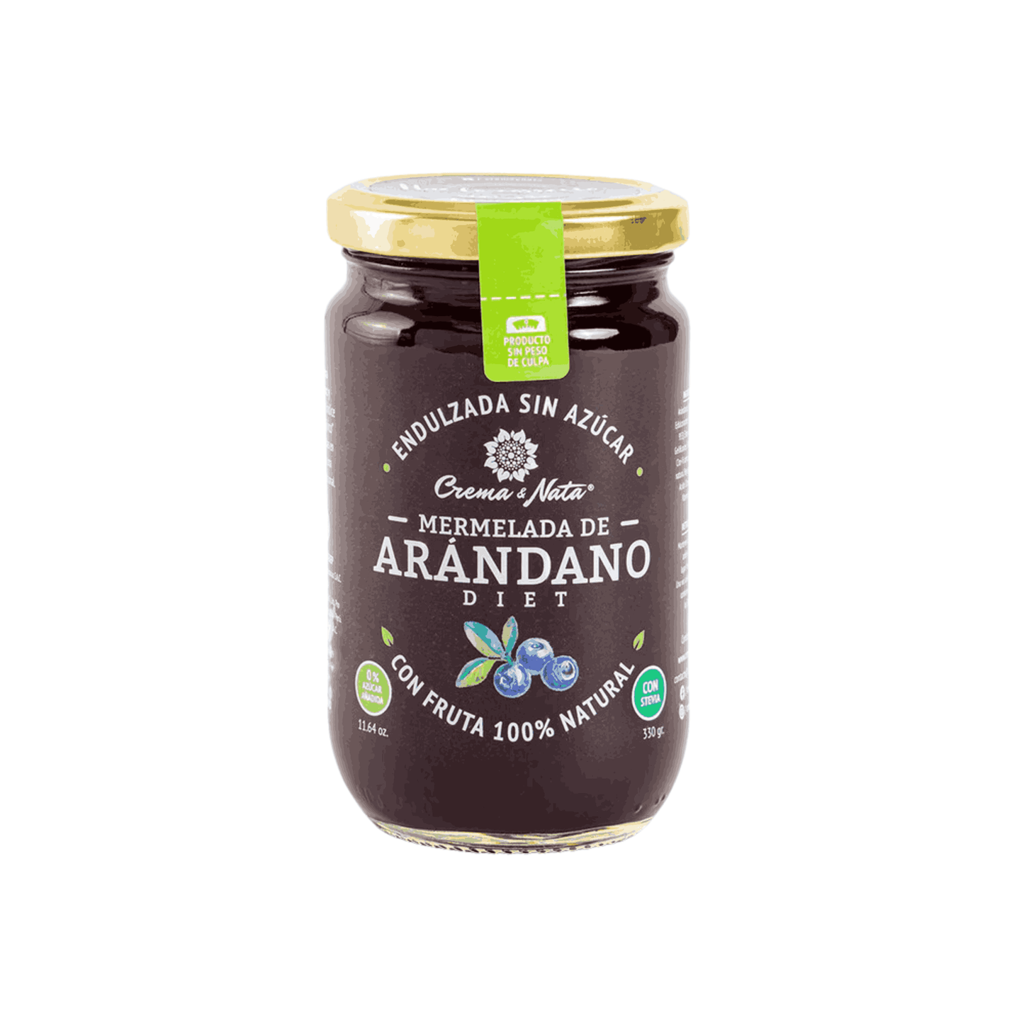 MERMELADA DE ARANDANO - CREMA Y NATA 350G