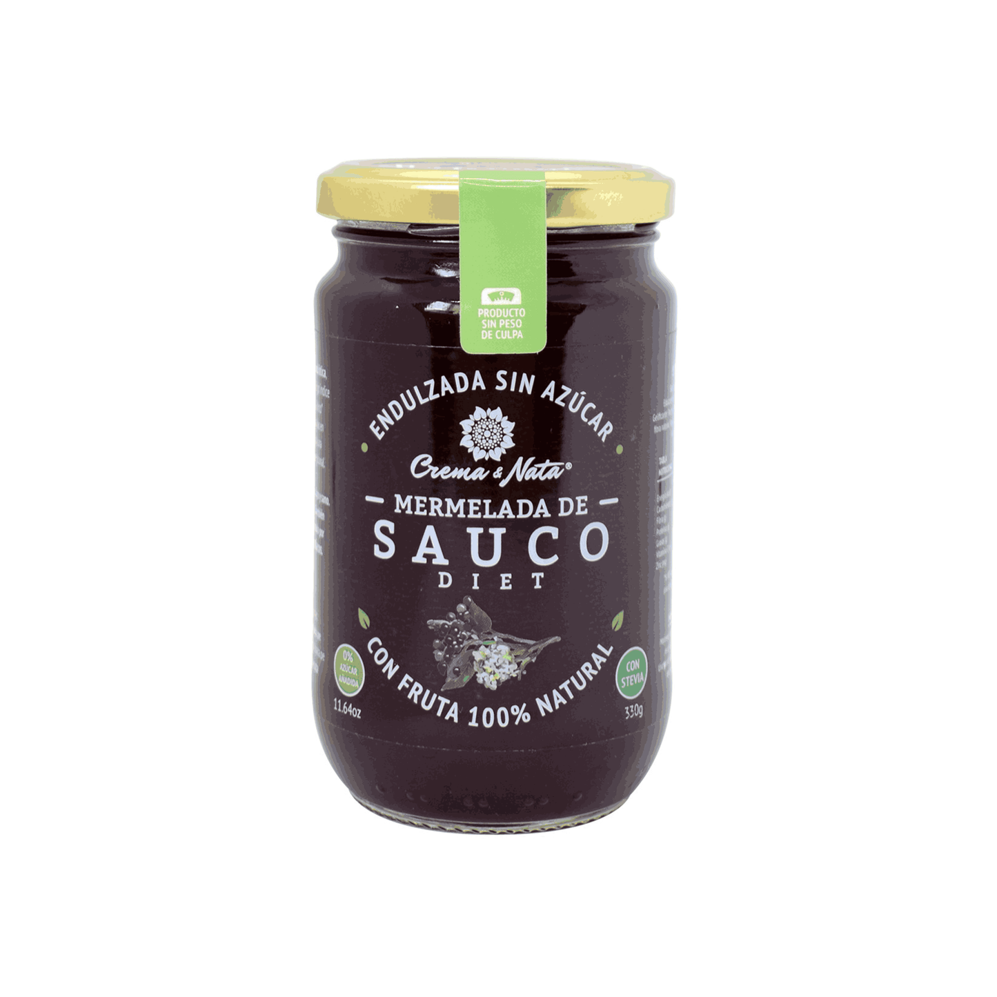 MERMELADA DE SAUCO - CREMA Y NATA 330G