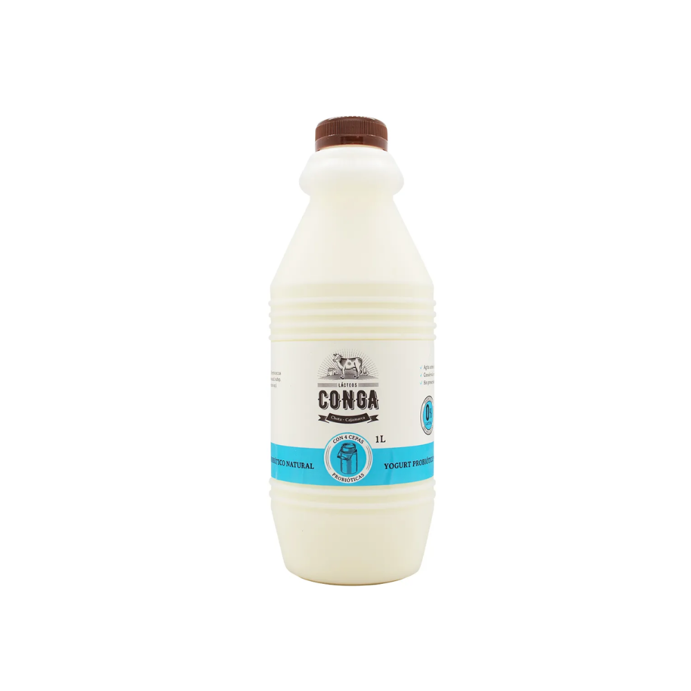YOGURT CONGA 1 LT NATURAL CONGA