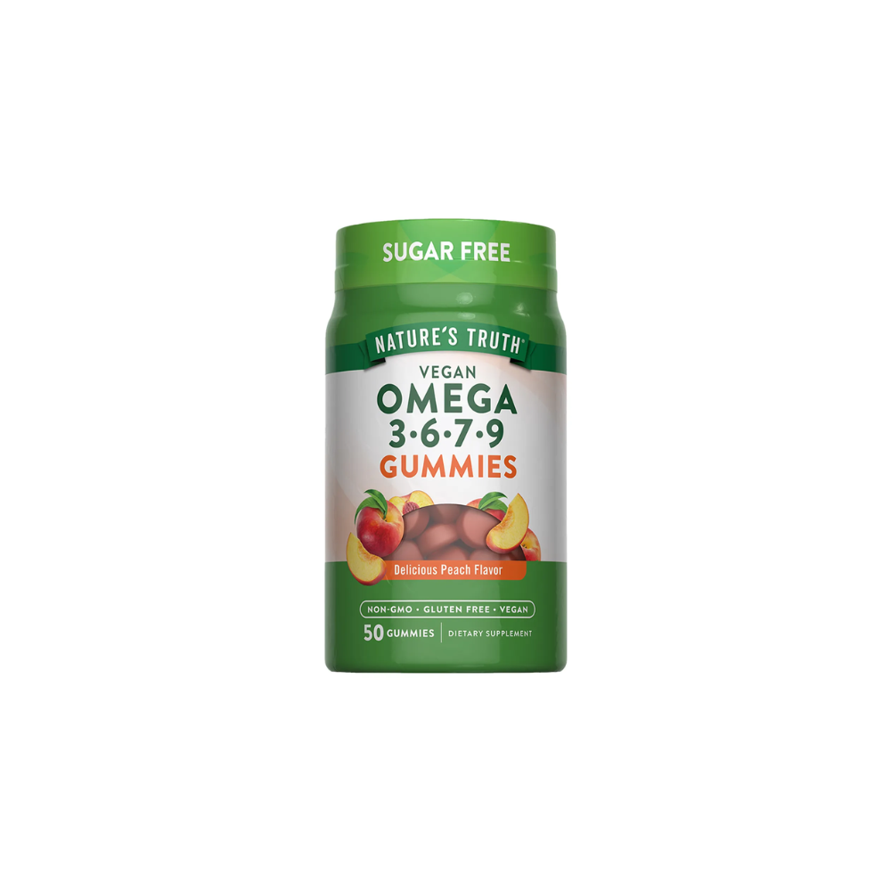 VEGAN OMEGA 3.6.7.9 50 GUMMIES NATURES TRUTH