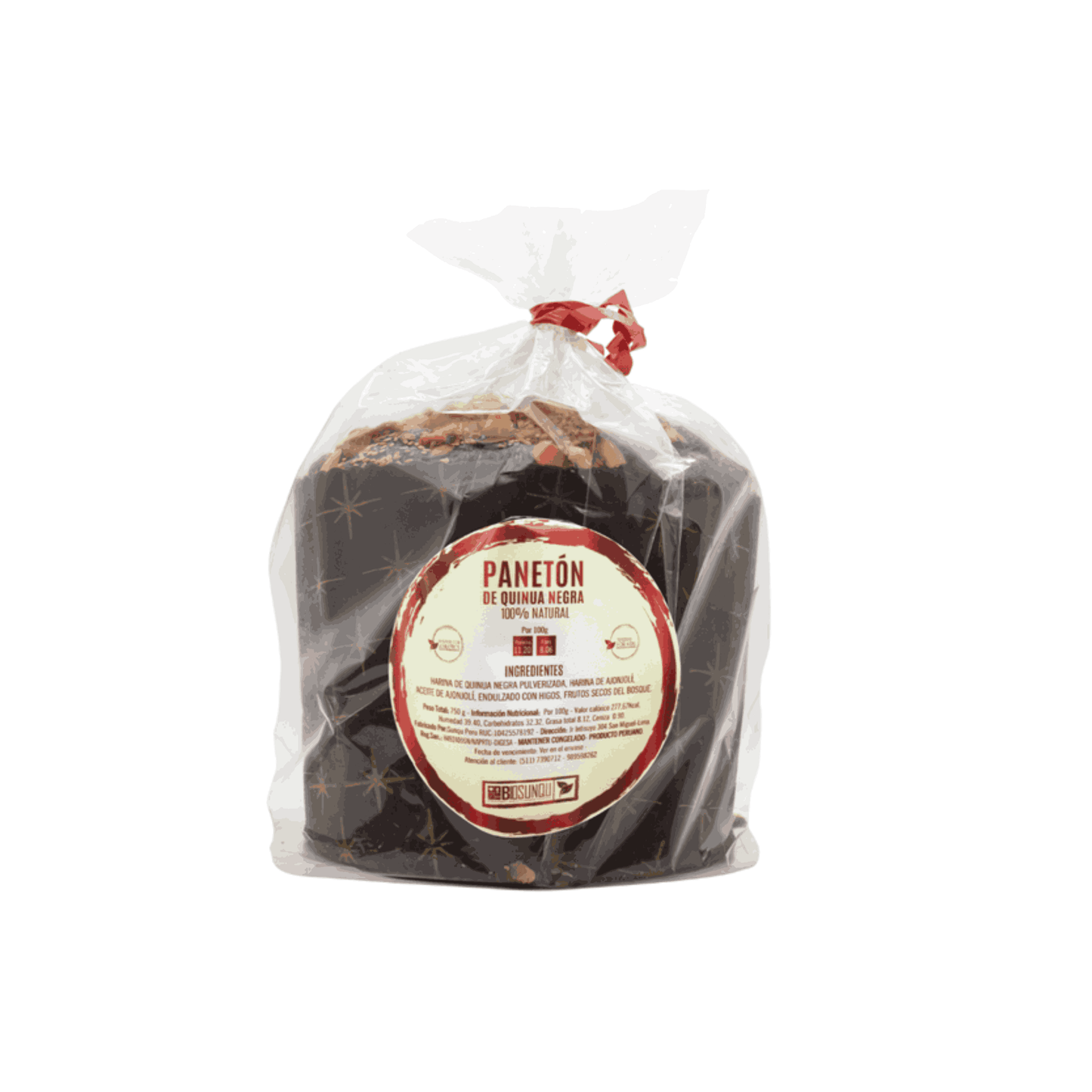 PANETON DE QUINUA NEGRA - BIOSUNQU 400G