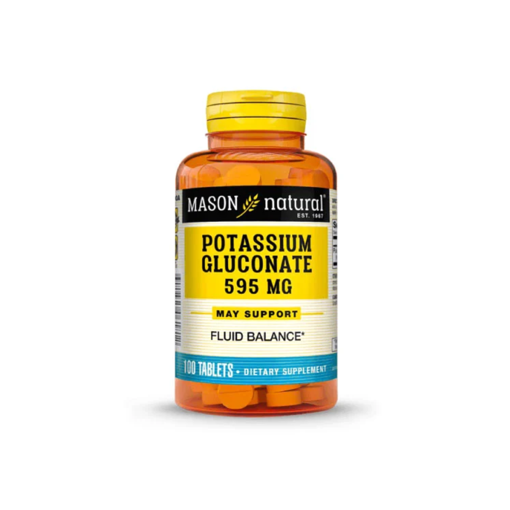 POTASSIUM GLUCONATE 595 MG MASON NATURAL
