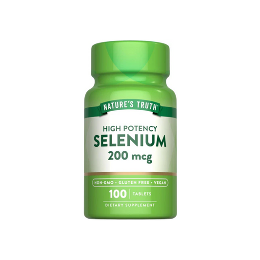 Selenio 200 mcg 100 tabletas NATURES TRUTH