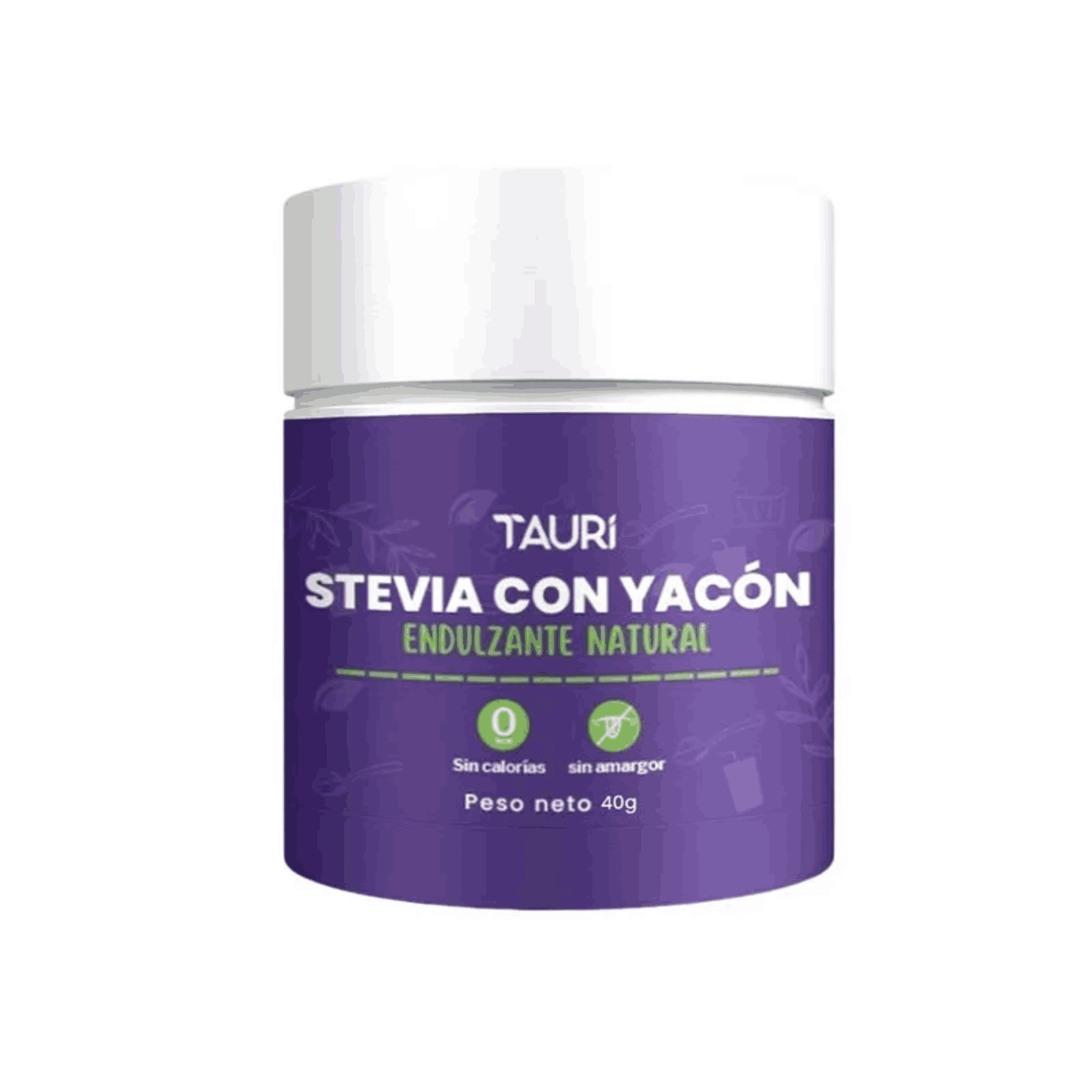 STEVIA CON YACÓN 40 GR - TAURI