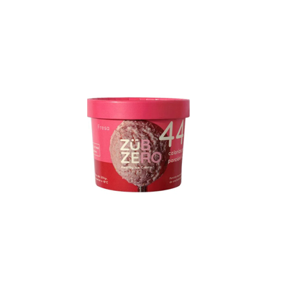 HELADO DE CREMA FRESA 500 ML - ZUB ZERO