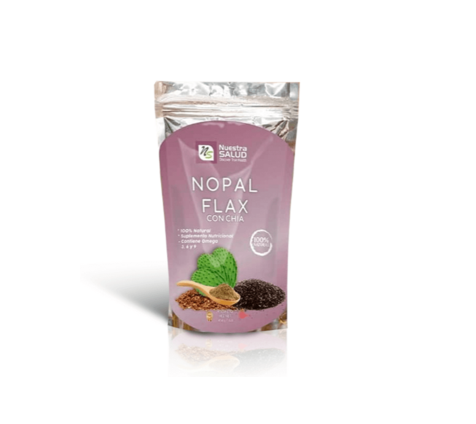 NOPAL FLAX CHIA 454 GR - NUESTRA SALUD