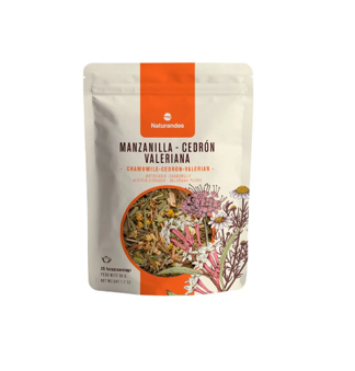 INFUSIÓN DE CEDRÓN - MANZANILLA - VALERIANA 50 GR NATURANDES