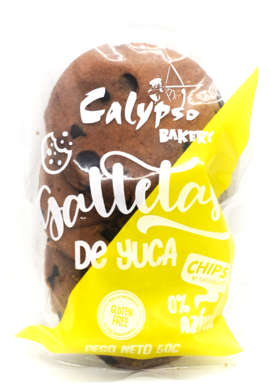 GALLETA DE YUCA CALYPSO 50GR SIN GLUTEN