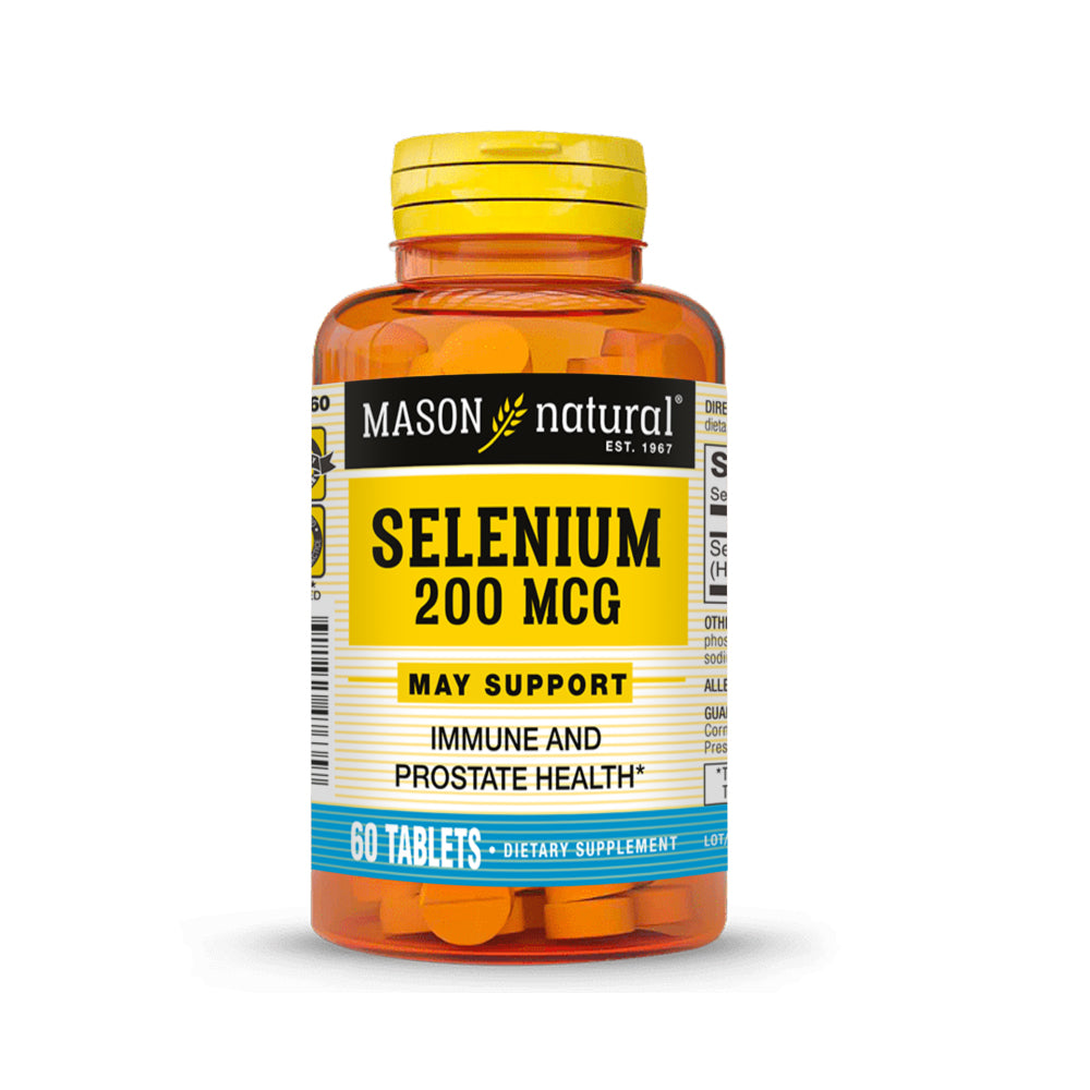 SELENIO 200 MCG MASON NATURAL