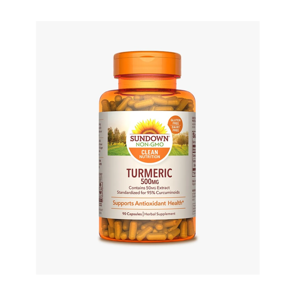 TURMERIC 500 MG FRASCO 90 CAP. SUNDOWN