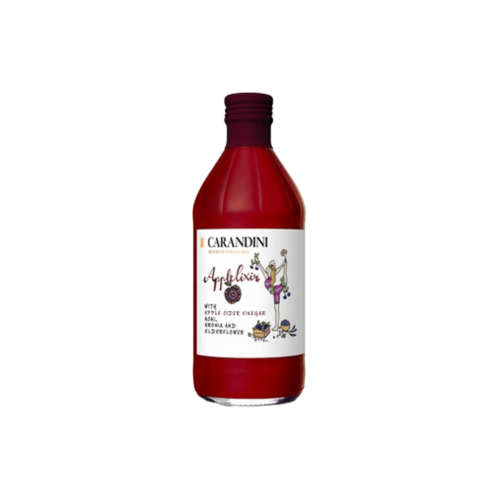 VINAGRE APPLELIXIR ACAI, ARONIA Y ELDERFLOWERS - CARANDINI 500 ML