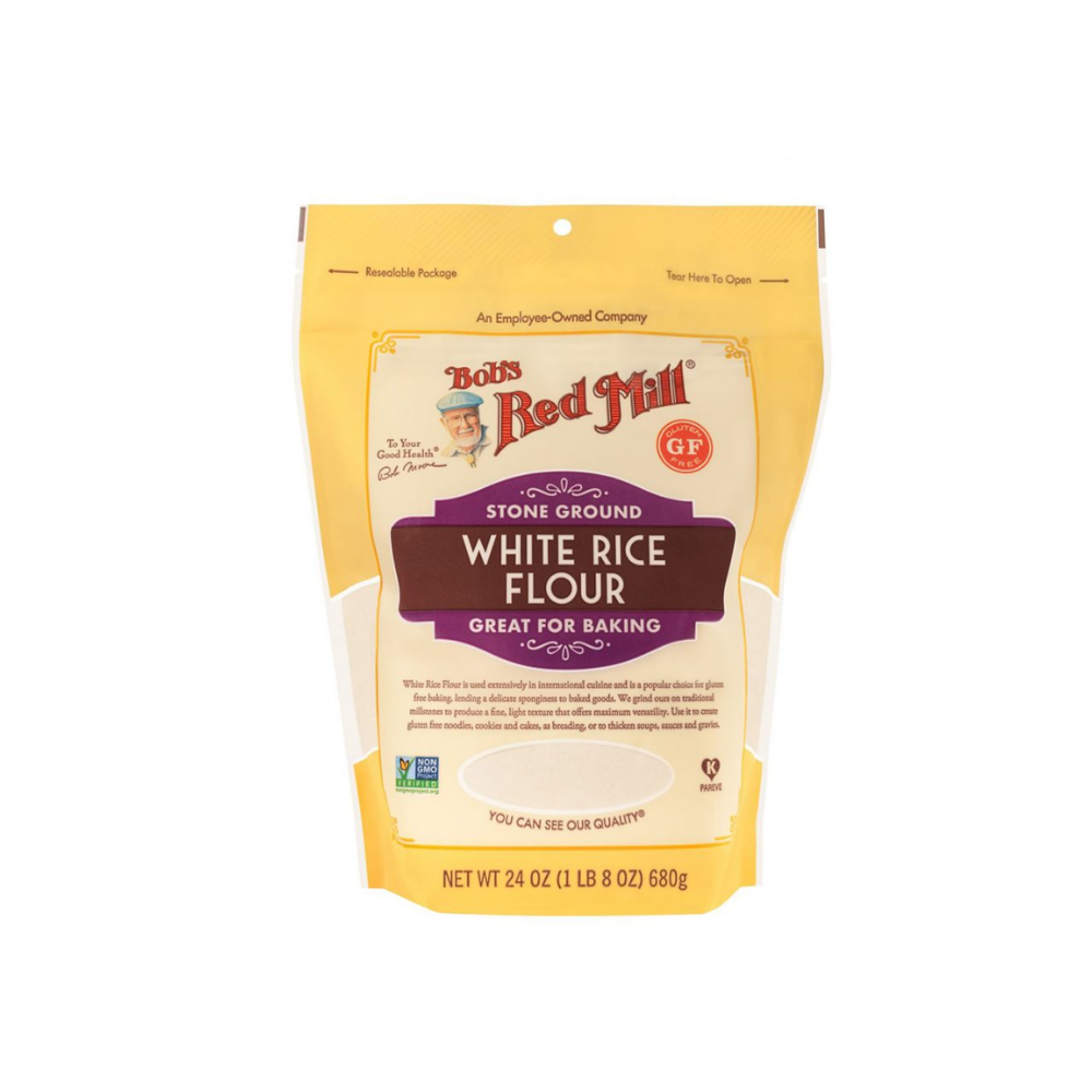 HARINA DE ARROZ BLANCO PQTE 680 GR BOB'S RED MILL