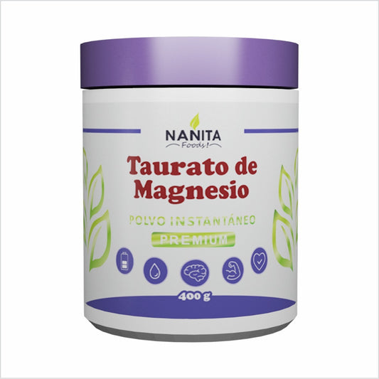 TAURATO DE MAGNESIO 400GR NANITA FOODS