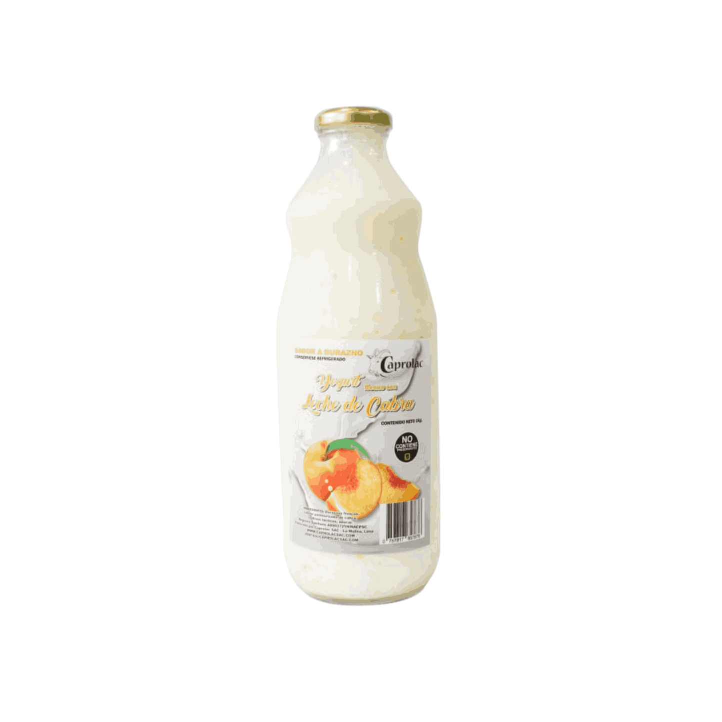 YOGURT DE CABRA SABOR DURAZNO CAPROLAC 1KG