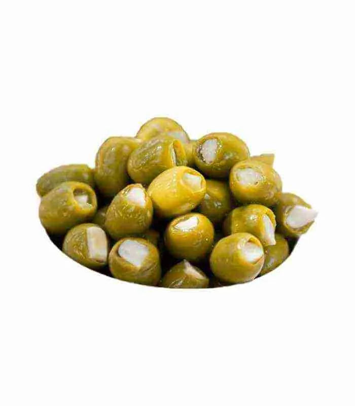 ACEITUNA VERDE CON CASTAÑA 500 GR - LA YARADA