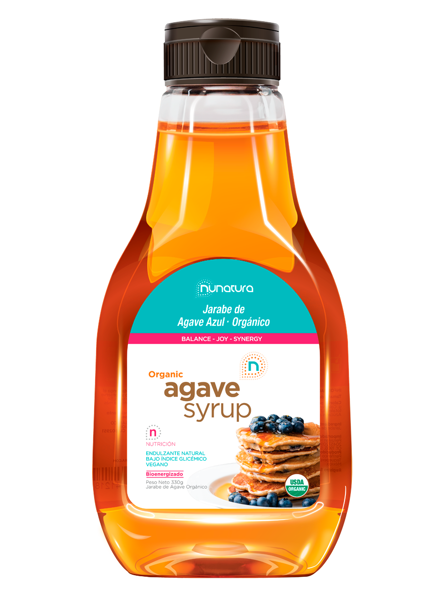 JARABE DE AGAVE ORGÁNICO 330G NUNATURA