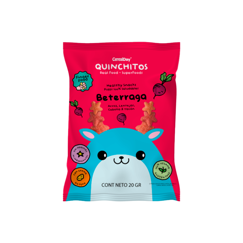 QUINCHIITOS PUFFS BETERRAGA 20 MG