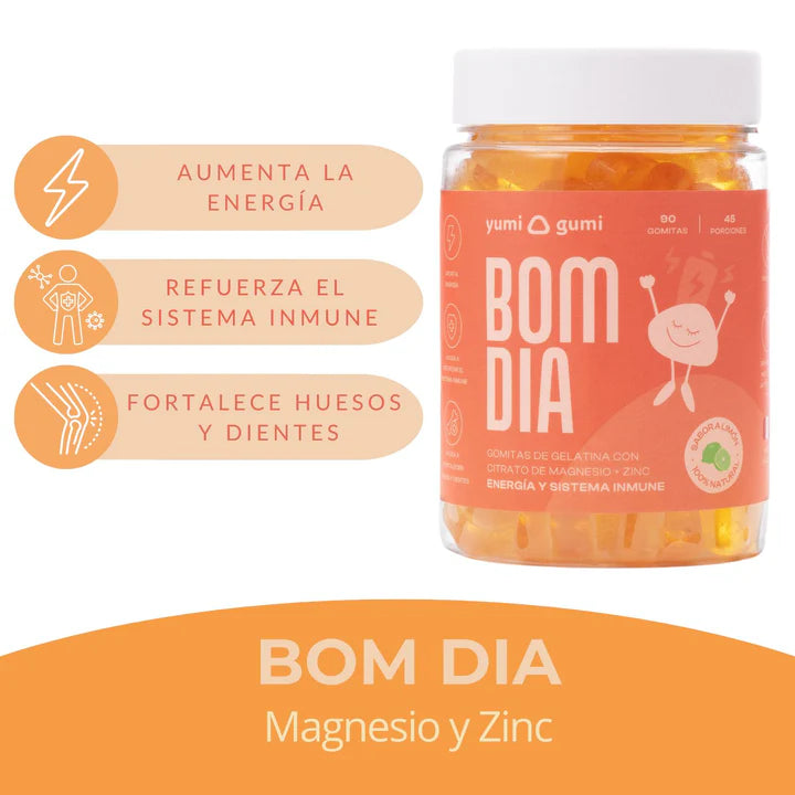 BOM DIA 90 GOMITAS SIN GLUTEN YUMI GUMI
