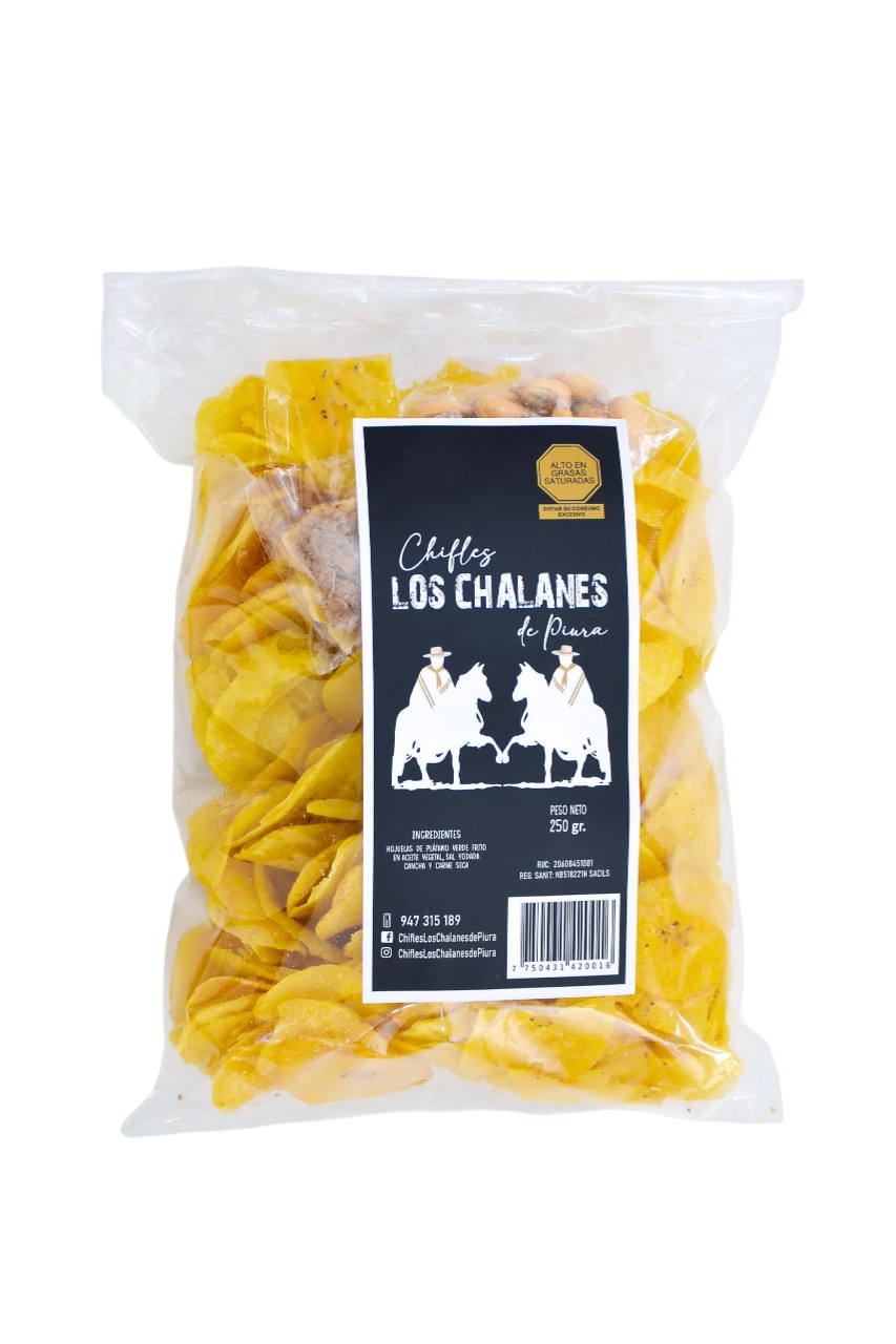 CHIFLE SALADO 250GR -LOS CHALANES