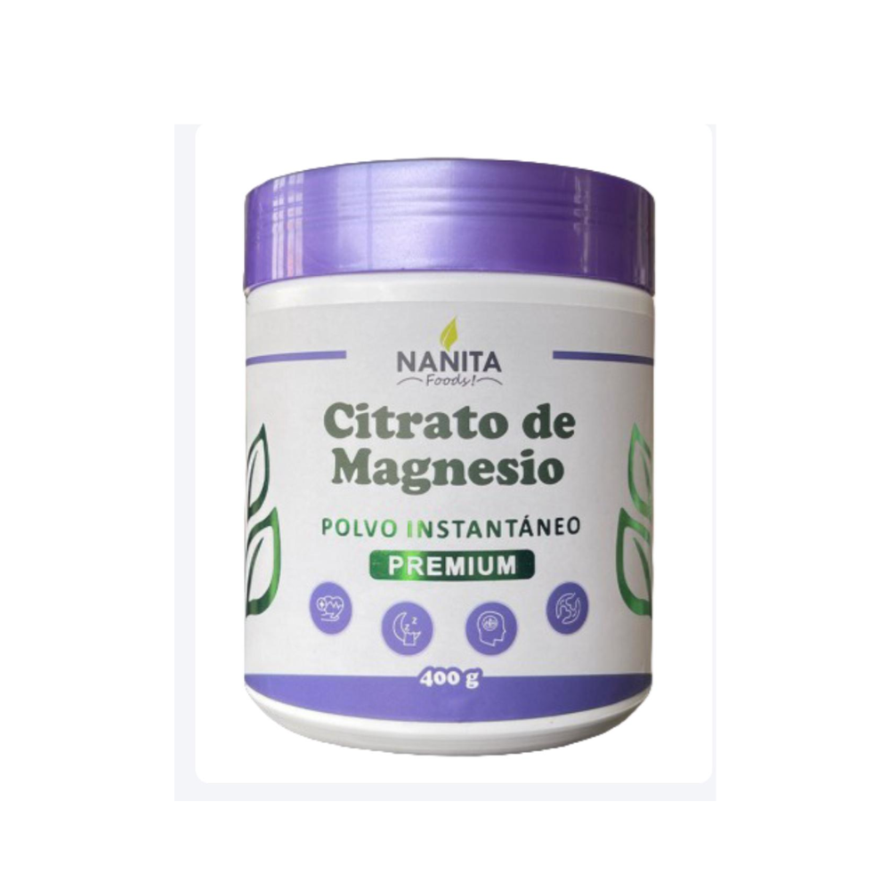CITRATO DE MAGNESIO 400GR NANITA FOODS