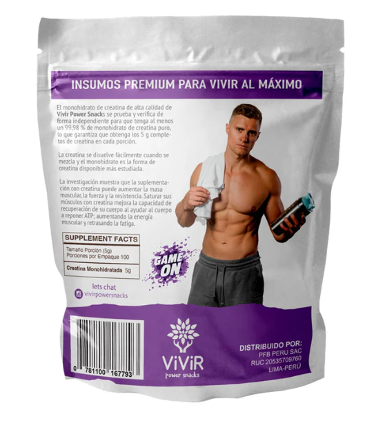 CREATINA 500 GR - VIVIR