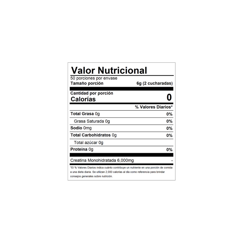 CREATINE MONOHYDRATE PURE 800GR QNT