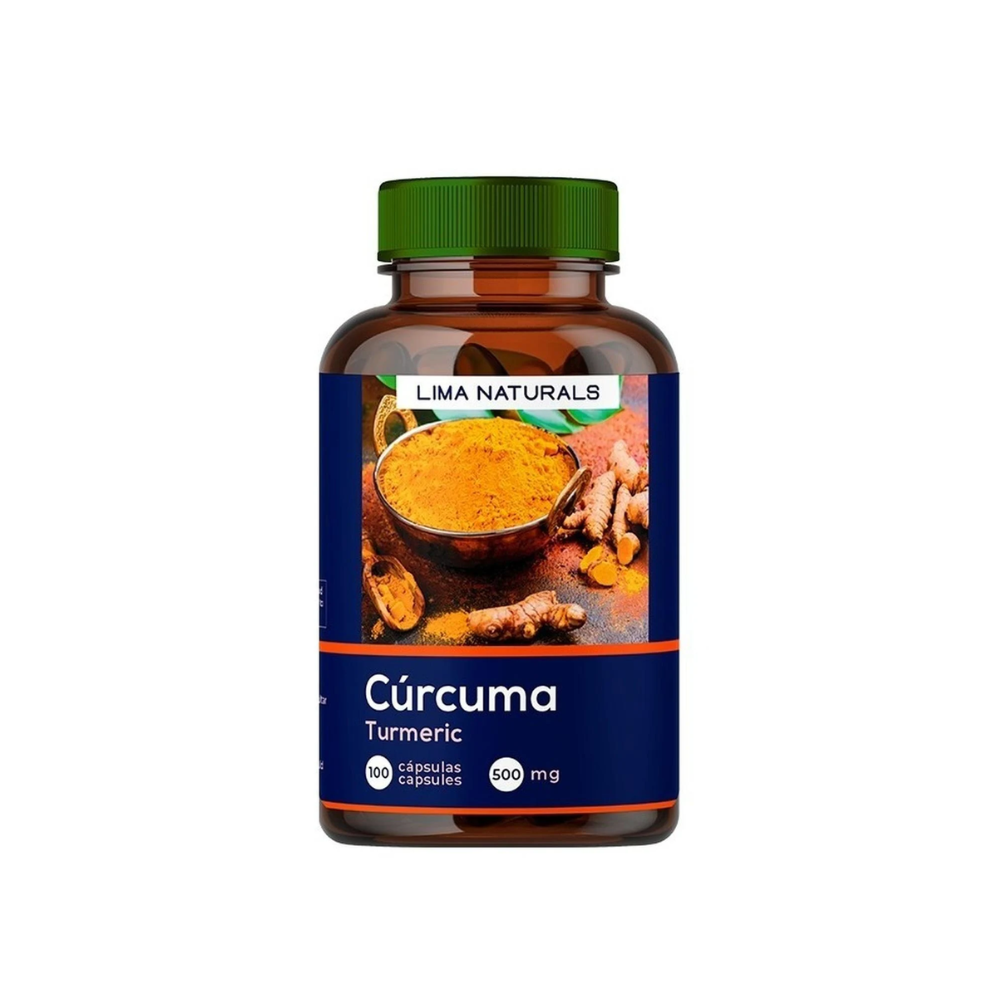 CURCUMA X 100 CAPS 500 MG - LIMA NATURALS