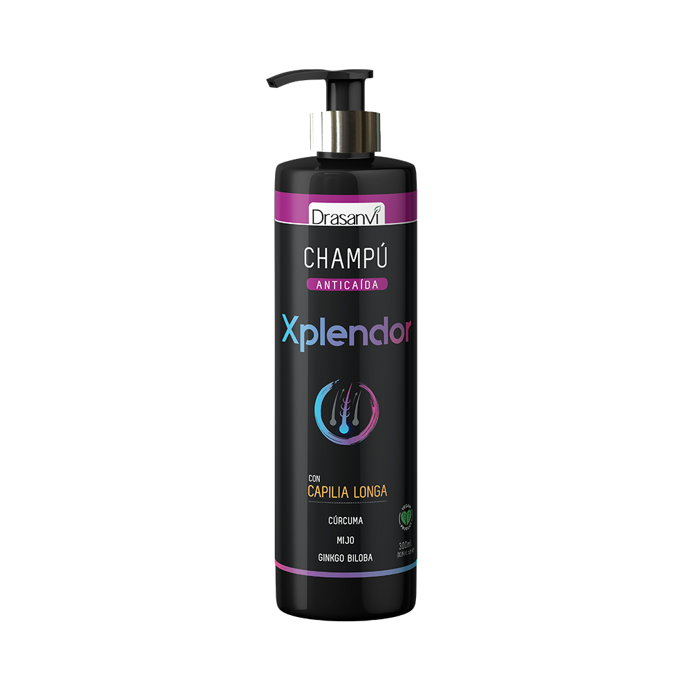CHAMPÚ ANTICAÍDA XPLENDOR 300ML DRASANVI